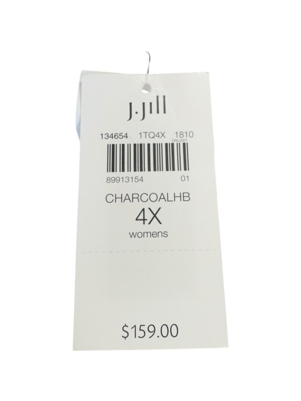 J. Jill Cardigan Knit Charcoal Button Sweater - Womens 4X - $159 Orig NWT - Picture 5 of 5